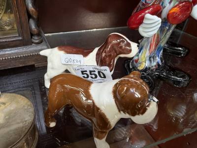 BESWICK DOG + OTHER