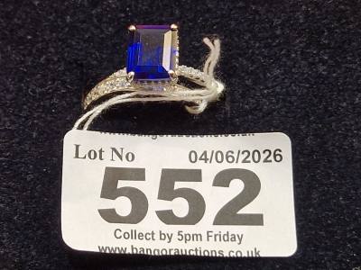 SILVER DRESS RING + BAND