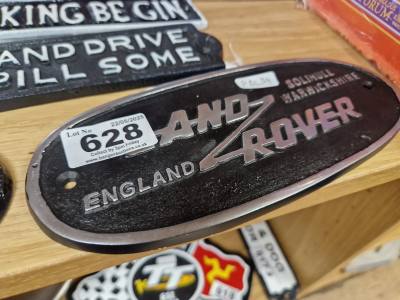 LAND ROVER SIGN