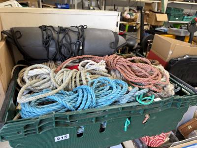 BOX OF ROPES