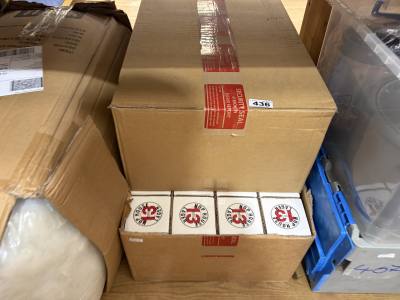 2 X BOXES OF PINT GLASSES
