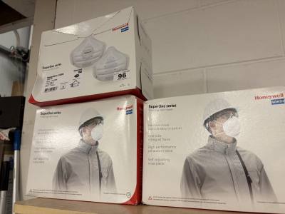 3 X BOXES OF MASKS