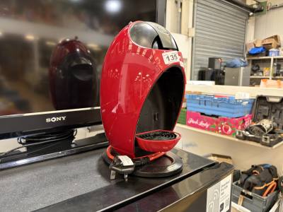 DELONGHI COFFEE MAKER + POD STAND