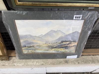 RAY ELWOOD WATERCOLOUR