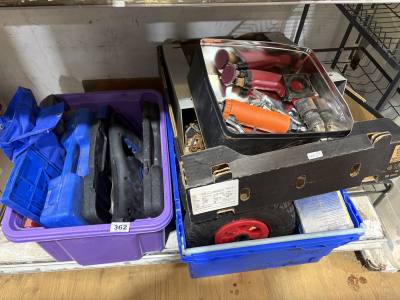 3 X BOX LOTS OF TOOLS ETC