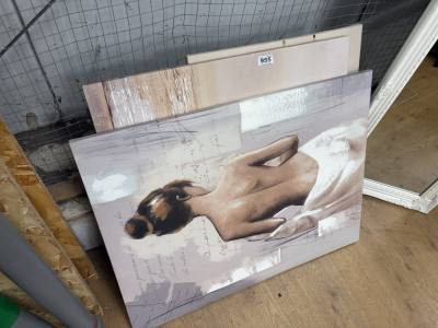 LOT OF CANVAS PRINTS