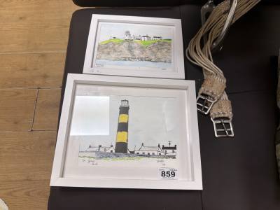 PAIR OF MODERN PRINTS