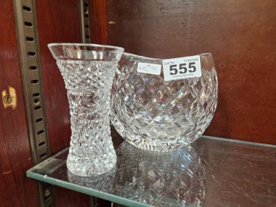 2 X PIECES OF WATERFORD CRYSTAL