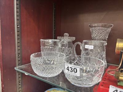 LOT OF WATERFORD CRYSTAL