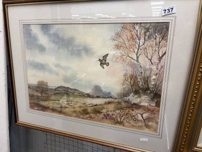 A. NOBLE WATERCOLOUR