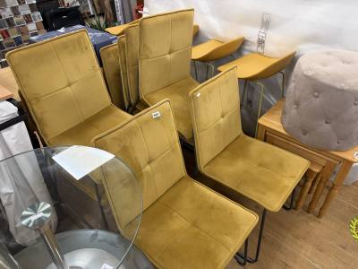8 X MODERN CHAIRS
