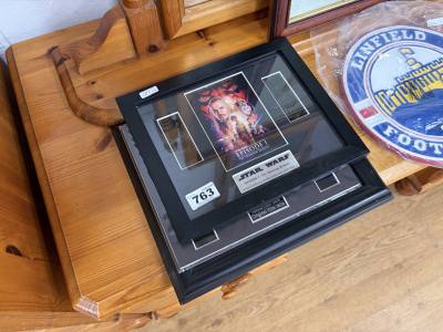3 X STAR WARS ORIGINAL FILM CELLS