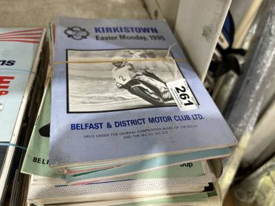 BUNDLE OF ROAD RACING PROGRAMMES