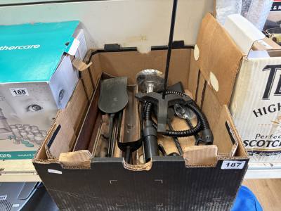 BOX OF FIRE ACCESSORIES + SHARK ATTACHMENT