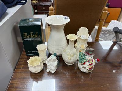 LOT OF BELLEEK