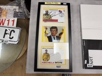 JORDAN F1 TEAM SIGNED PHOTOGRAPHY