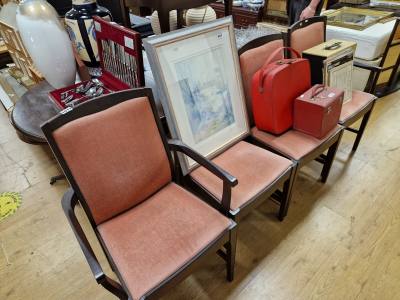 STAG TABLE + 6 X CHAIRS
