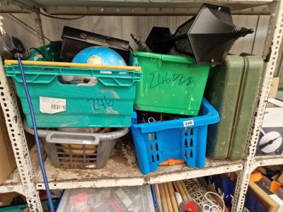 3 X BOX LOTS + JERRY CAN