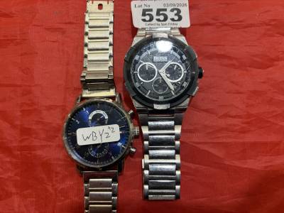 TOMMY HILFIGER + HUGO BOSS WATCHES