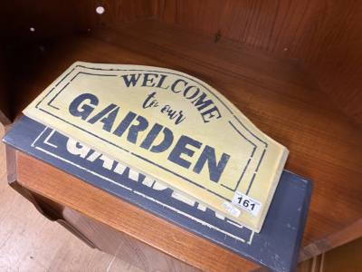 6 X WOODEN BAR SIGNS