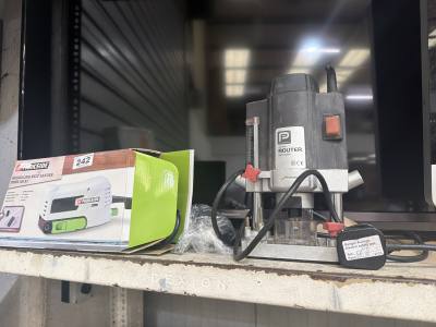 ROUTER + BELT SANDER