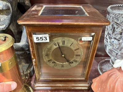 MANTLE LIBRARY CLOCK