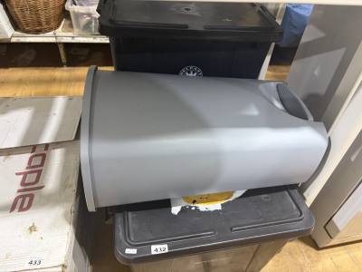 3 X PLASTIC BOXES + BIN