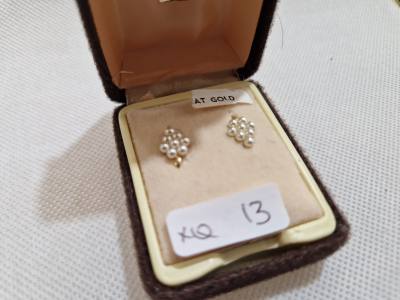 PAIR OF 9CT EARRINGS