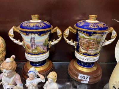 2 X AYNSLEY P. JONES COMMEMORATIVE TROPHIES