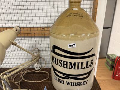 BUSHMILLS STONEWARE JUG