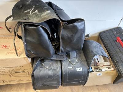 4 X MOTORBIKE BAGS