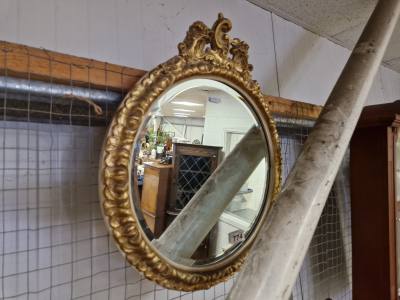 GILT FRAMED MIRROR