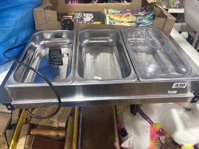 ELECTRIC HOT FOOD TRAY