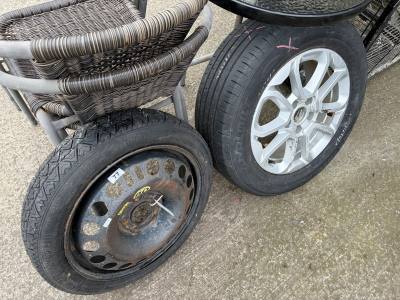 ASTRA ALLOY WHEEL + SPARE WHEEL