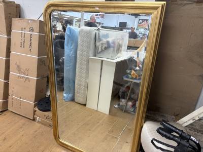 LARGE OVERMANTLE MIRROR