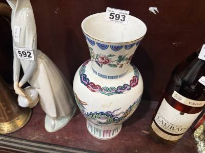 DANCE OF THE CELESTIAL DRAGON VASE