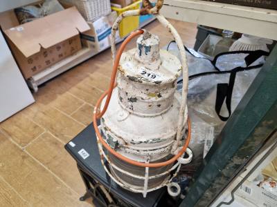 SHIPS LANTERN CONVERTED (REWIRE)