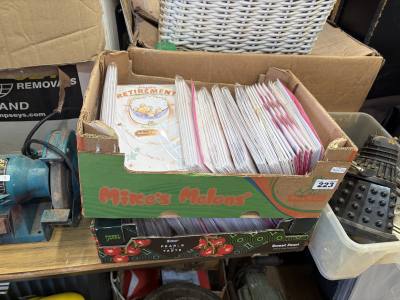 2 X BOXES OF CARDS