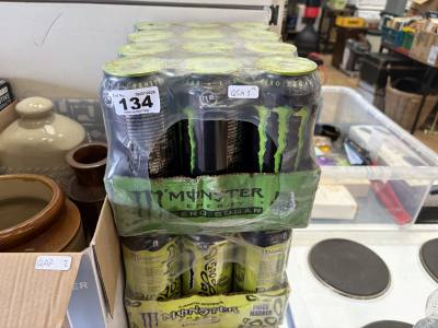 2 X CASES OF MONSTER