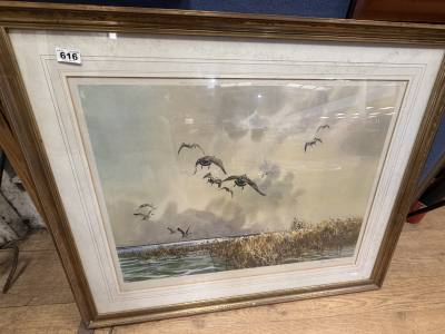 SIGNED JOHN COWAN PRINT