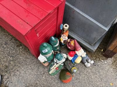 LOT OF GARDEN GNOMES
