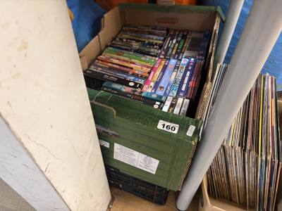 2 X BOXES OF DVDS