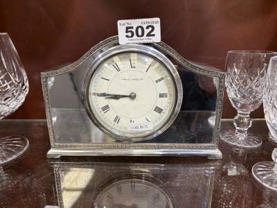SHARMAN D. NEILL LIMITED PLATED CLOCK