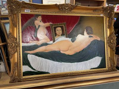 QUINTON O'HARA OIL ON CANVAS  (76X51)