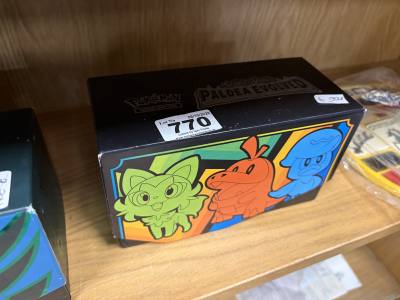 BOX OF POKEMON CARDS