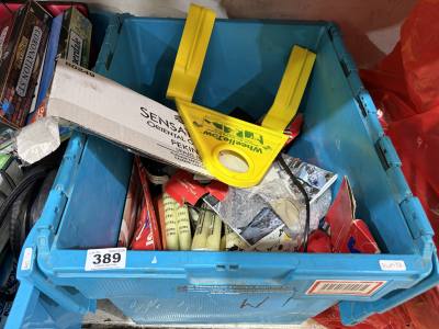 BOX OF ODDS + BAG OF BOOKS
