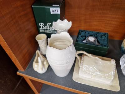 TABLE LOT OF BELLEEK