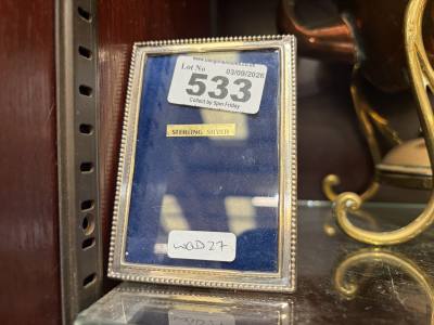 SILVER PHOTO FRAME