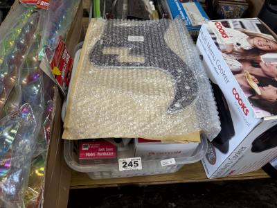 BOX OF GUITAR PARTS