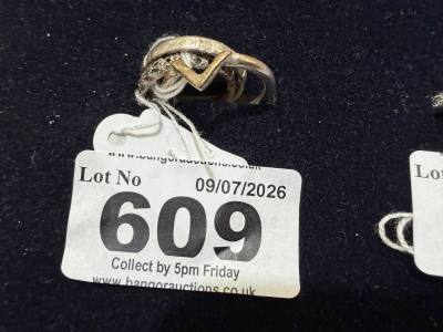 3 X SILVER BANDS